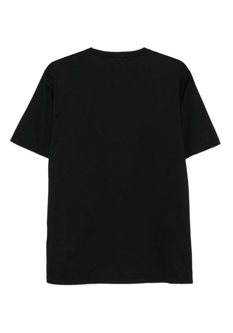 t-shirt mercerized light jersey uomo nera C.P. COMPANY | 19CMTS132A-006374G999